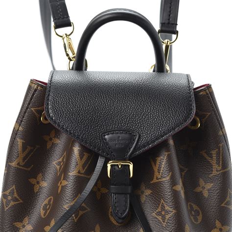 louis vuitton monogram bb montsouris nm backpack black|Louis Vuitton montsouris backpack black.